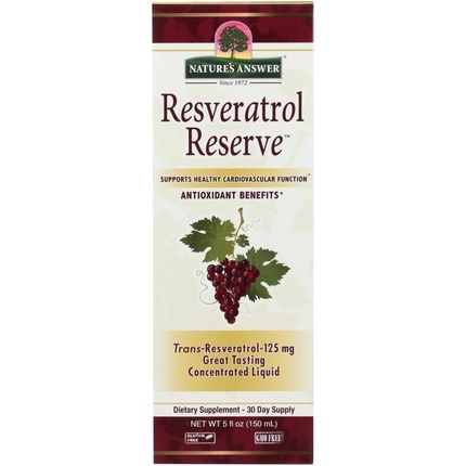 Nature'S Answer Alcohol-Free Resveratrol Reserve 5-Fluid Ounces