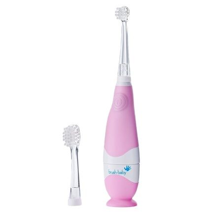 Brush Baby Baby Sonic Electric Toothbrush 0-3 Years Pink