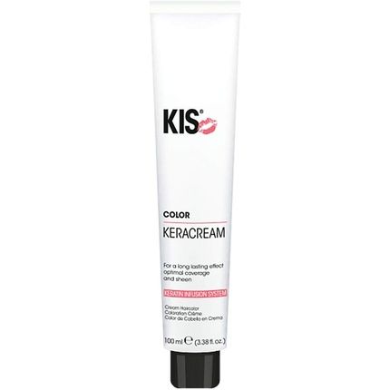 Kis Keracream Color Permanent Hair Colour Cream 100Ml 8N High Coverage