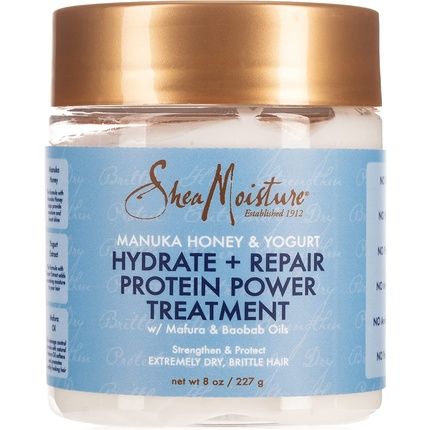 Shea Moisture Manuka Honey And Yogurt Hydrate Plus Repair Protein Power Treatment 8Oz