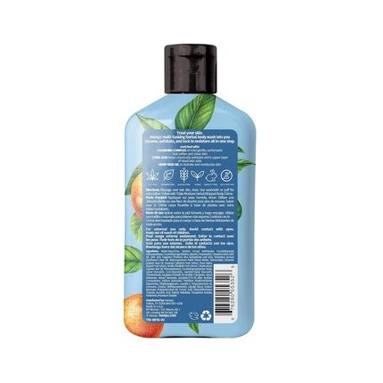Hempz Triple Moisture Body Wash Grapefruit & Peach Hydrating For Sensitive Skin