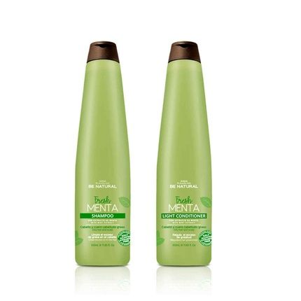 Placenta Life Fresh Mint Shampoo Conditioner 350Ml For Greasy Hair And Scalp