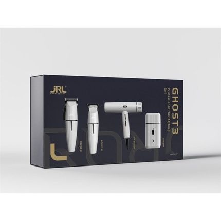 Jrl Professional Ghost Edition Combo Kit 3 Hair Clipper Trimmer Shaver And Hair Dryer