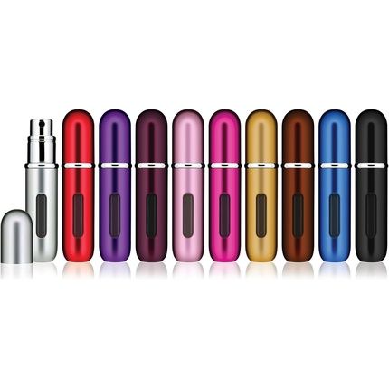 Travalo Classic Hd Perfume Atomizer Genie-S Tsa Approved Travel Perfume Bottle Refillable Reusable Airtight Easy-Fill Mini Pump Sprayer Lightweight Elegant Design With Volume Window Gold 0.17Oz - Image 3