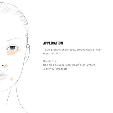 Smashbox Blurring Concealer Brush Rounded Makeup Brush For Under Eye - Image 3