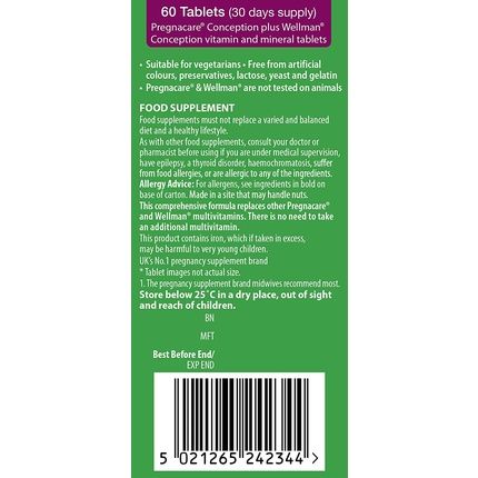 Vitabiotics Pregnacare His And Her Conception Tablets 60 Count