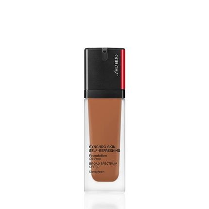 Shiseido Synchro Skin Self-Refreshing Custom Finish Powder Foundation 0.31Oz 450 Copper