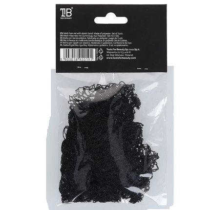 T4B Lussoni Hairnet In Polyester And With Elastic Band, Resistant, For