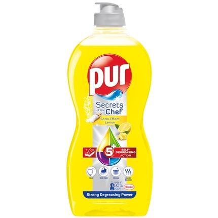 Pur Secrets Of Chef Lemon Dishwashing Liquid 450 Ml
