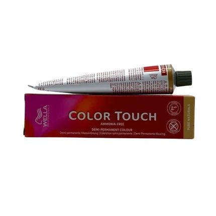 Wella Color Touch Pure Naturals 10/05 - Light Blonde Natural Mahogany, 60 Ml