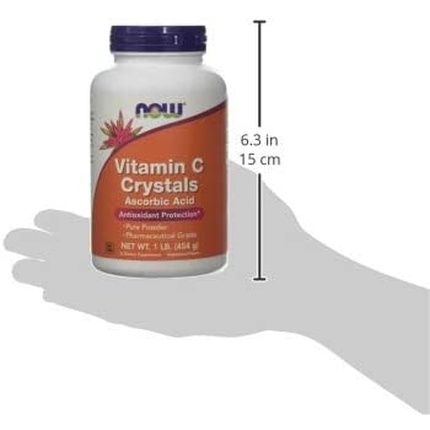 Now Vitamin C Crystals 454G - Image 3