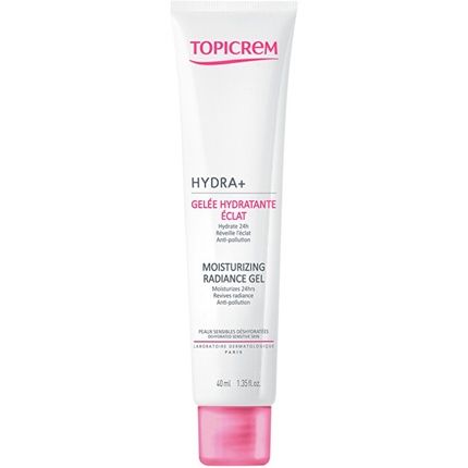 Topicrem Refreshing Facial Gel Hydra Moisturizing Radiance Gel 40 Ml