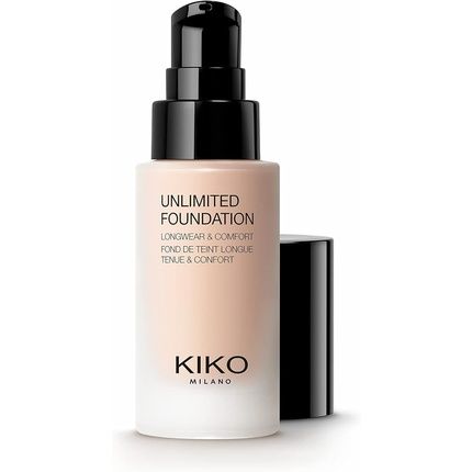 Kiko Milano Unlimited Long-Lasting Fluid Foundation 01 Rose