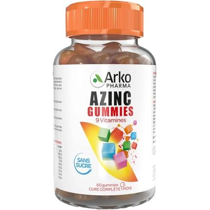 Arkopharma Azinc Gummies 9 Vitamins 60 Gummies