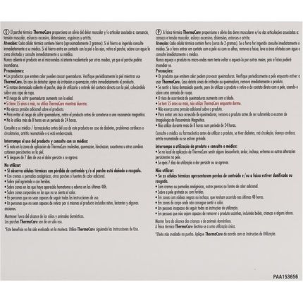 Thermacare Therapeutic Thermal Patches For Neck, Shoulder, And Wrist Pain