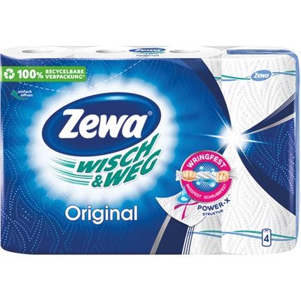 Zewa Kitchen Towels 4X45 Sheets