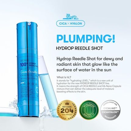 Vt Cosmetics Hydrop Needle Shot 100Ml Hyaluronic Acid Microneedling Serum
