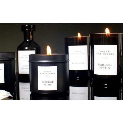 Urban Apothecary Tubeose Petals Luxury Travel Scented Candle 175G Tuberose Petals 6.2 Oz