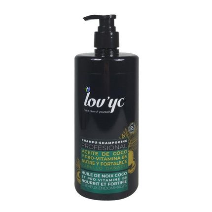 Lovyc Coconut Oil And Provitamin B5 Shampoo For Damaged Hair 750Ml