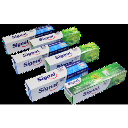 Signal Toothpaste Green Tea Or Cavity Protection Active Microcalcium - Image 4