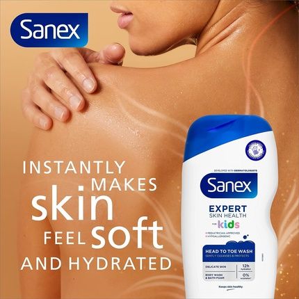 Sanex Expert Skin Health Head To Toe Kids Body Wash 720Ml