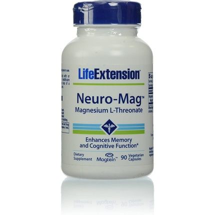 Life Extension Neuro-Mag Magnesium L-Threonate Vegetarian Capsules 90 Capsules