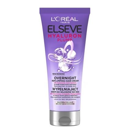 Elseve Hyaluron Plump Filling Night Cream For Hair Leave-In 200Ml