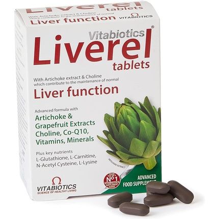 Vitabiotics Liverel 60 Tablets