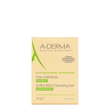 Aderma Ultrarich Greasy Soap For Fragile Skin 100G