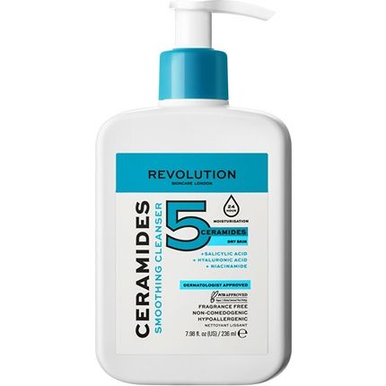 Revolution Skincare London Ceramides Soothing Cleanser 236Ml