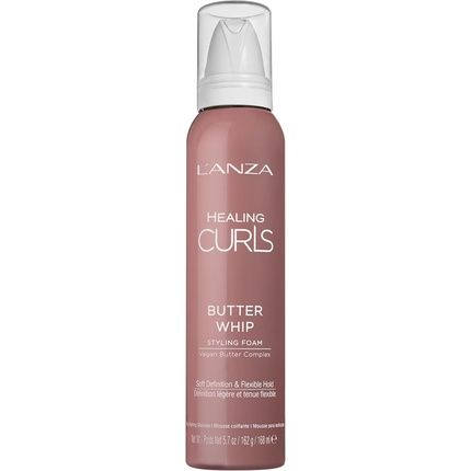 L'Anza Healing Curls Butter Whip Styling Foam 168Ml