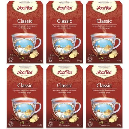 Yogi Tea Classic Cinnamon Spice Tea Bags 17 Count