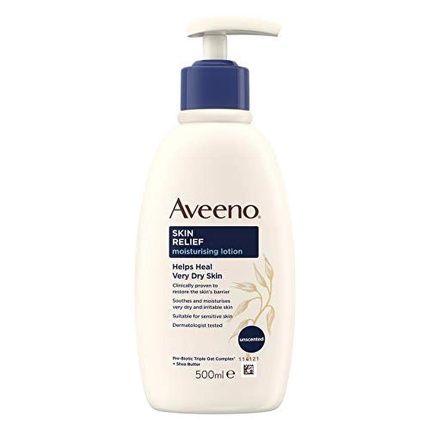 Aveeno Skin Relief Moisturizing Lotion Soothes Skin From Day 1 500Ml