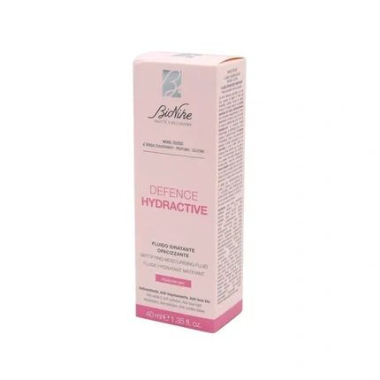 Bionike Defence Hydractive Mattifying Moisturizing Fluid For Combination To Oily Skin 40Ml