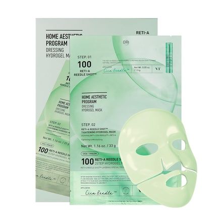 Vt Cosmetics Reti-A Reedle Shot 100 2-Step Hydrogel Mask