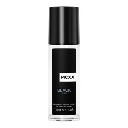 Mexx Black Man Deodorant Spray Glass 75Ml