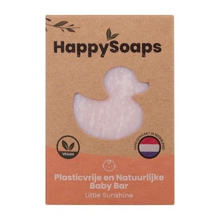 Happysoaps Baby & Kids Shampoo & Body Wash Bar Little Sunshine