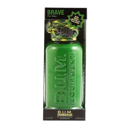 Bum Equipment Brave Eau De Toilette Spray For Men 3.4 Fluid Ounce