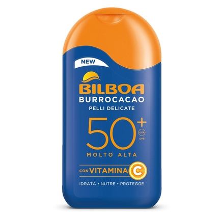 Bilboa Lip Balm With Spf 50+ High Sun Protection For Sensitive Skin Formula With Vitamin C Moisturizes Nourishes And Protects Dermatologically Tested 200Ml