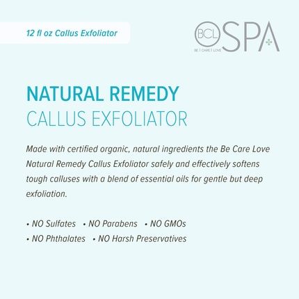 Bcl Spa Natural Remedy Callus Remover 12 Oz