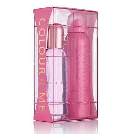 Colour Me Pink Fragrance For Women Gift Set 100Ml Edp/150Ml Body Spray By Milton-Lloyd