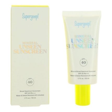 Supergoop Mineral Unseen Sunscreen Spf 40 1.7Oz