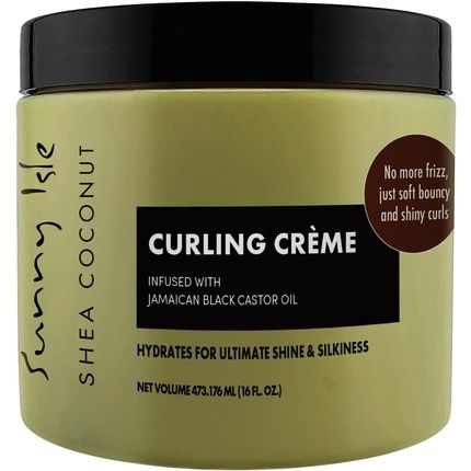 Sunny Isle Shea Coconut Curling Cream 16Oz