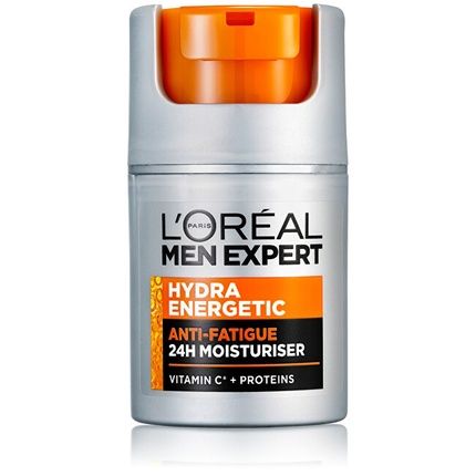 L'Oreal Paris Men Hydra Energetic Daily Moisturizer Pump 50 Ml Moisturizer Against Signs Of Fatigue For Men - Image 3