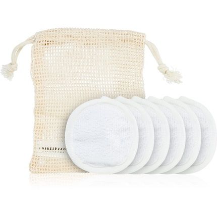 Tweezerman Reusable Makeup Remover Pads With Case - 6 Pcs