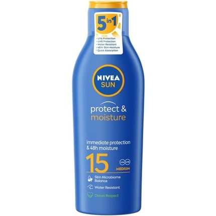 Nivea Sun Moisturising Sun Lotion Spf 15 200Ml