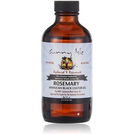 Sunny Isle Rosemary Jamaican Black Castor Oil 4Oz Fresh 118Ml