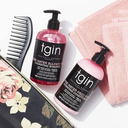 Tgin Rose Water Frizzfree Hydrating Conditioner For Curls And Waves