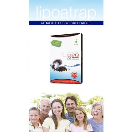 Novadiet Lipoatrap Capsules With H2Oslim And Black Pepper For Weight Control