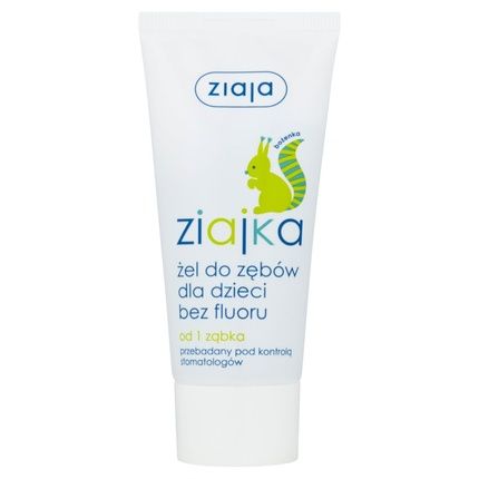 Ziaja Ziajka Tooth Gel For Children Without Fluoride 50Ml